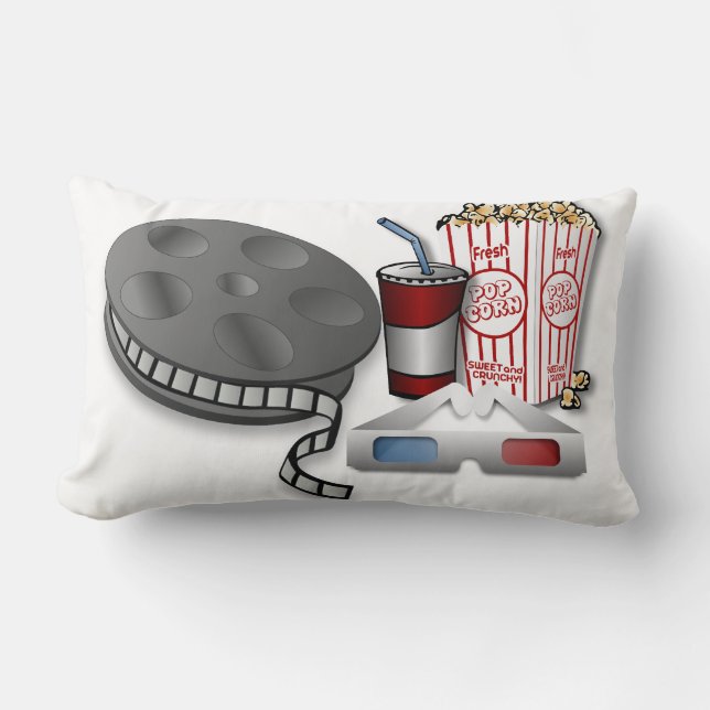 3D Cinema Lumbar Cushion (Front)