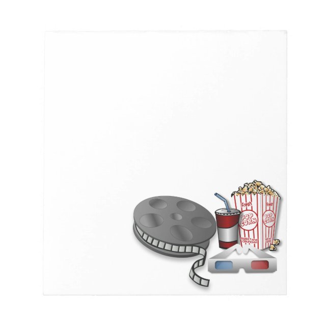 3D Cinema Notepad (Front)