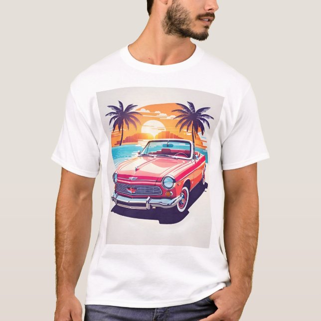 3D Colourful Art Print Men Tshirt  (Front)