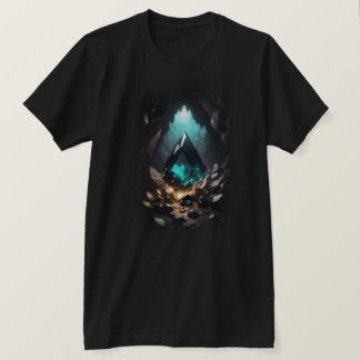 3d Crystal Glowing Deep Inside T-Shirt