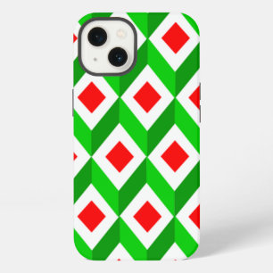 3D Cubes Christmas iPhone 13 Case