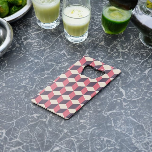 3d Cubes Pattern (Bottle Openers)