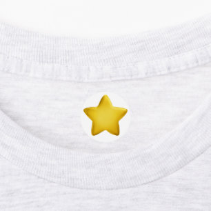 3D Cute Yellow Jelly Award Achievement Medal Star