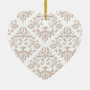 3D Damasks Ceramic Tree Decoration