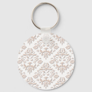 3D Damasks Key Ring