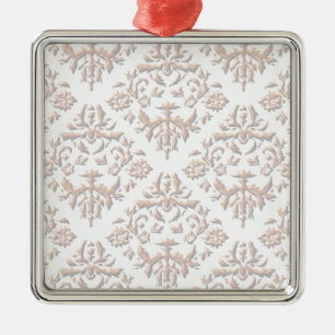 3D Damasks Metal Tree Decoration