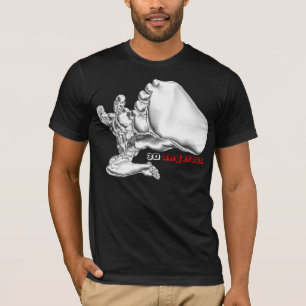 3D Dangerous Chrome Fighter T-Shirt