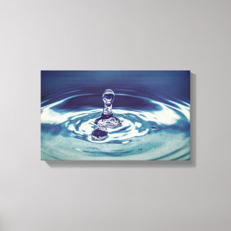 3D Decoration Water Drop Box Canvas Print