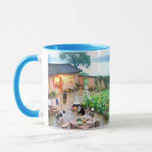 3D Design Combo Mug Perfect Size Coffee & Tea Cu