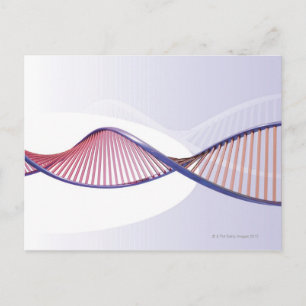 3D DNA Sweep Postcard