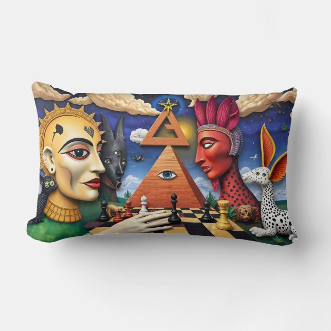 3D dream Lumbar Cushion (Front)