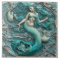 3D effect Aqua Marine Ceramic Tile Mermaid Design