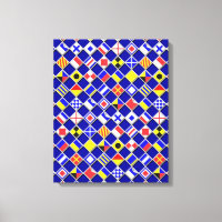 3D Effect Chequered Nautical Flag tiles Decor