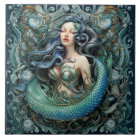 3D effet Mermaid, Aqua Marine Art