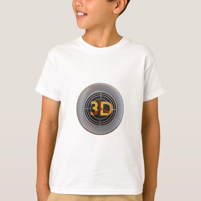 3D Engine. T-Shirt (Front)