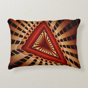 3D Fantasy Network Modern Fractal Graphic Design Decorative Cushion