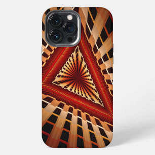 3D Fantasy Network Modern Fractal Graphic Design iPhone 13 Pro Max Case