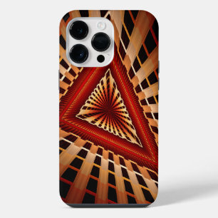 3D Fantasy Network Modern Fractal Graphic Design iPhone 14 Pro Max Case