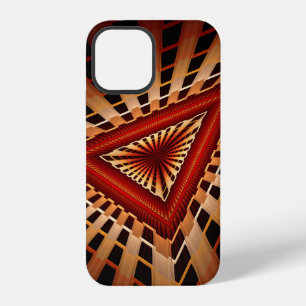 3D Fantasy Network Modern Fractal Graphic Design iPhone 12 Case