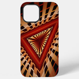 3D Fantasy Network Modern Fractal Graphic Design iPhone 12 Pro Max Case