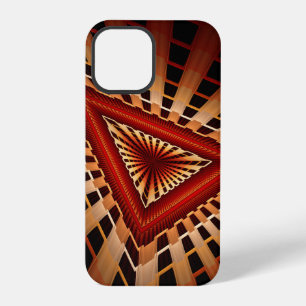 3D Fantasy Network Modern Fractal Graphic Design iPhone 12 Pro Case