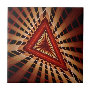 3D Fantasy Network Modern Fractal Graphic Design Tile