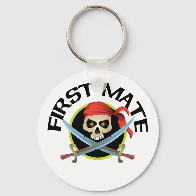 3D First Mate Key Ring (Front)