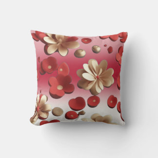 3D Flowers Cushion