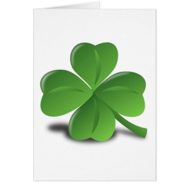 3D Four Leaf Clover (Front)