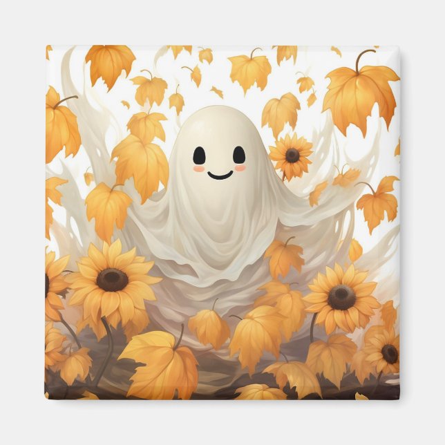 3D Friendly Ghost Magnet (Front)
