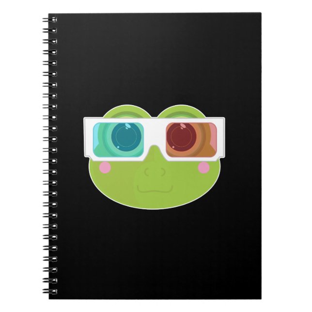 3D Frog (2) Notebook (Front)