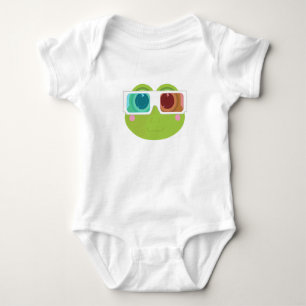 3D Frog Baby Bodysuit