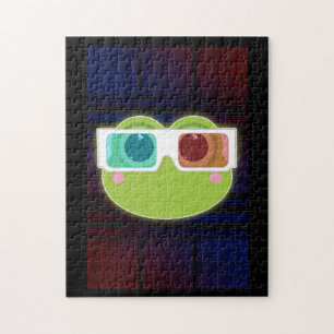 3D Frog Jigsaw Puzzle
