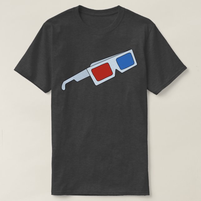 3D Glasses T-Shirt (Design Front)