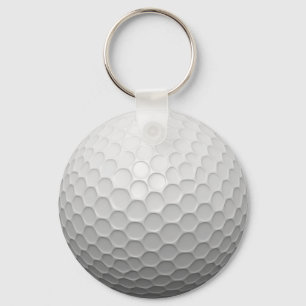 3D golf ball Key Ring