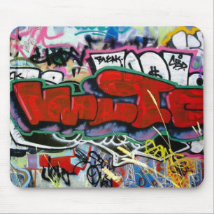 3D_Graffiti Mouse Pad