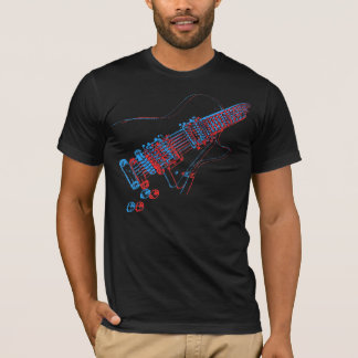 3D Guitarist Fashion T-Shirt