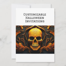 3D Halloween Invitation