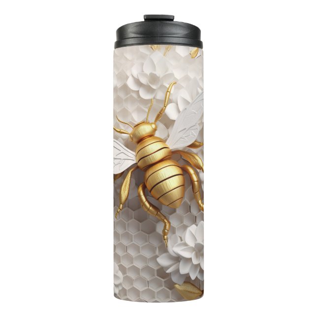 3d Honey Bee Thermal Tumbler (Front)