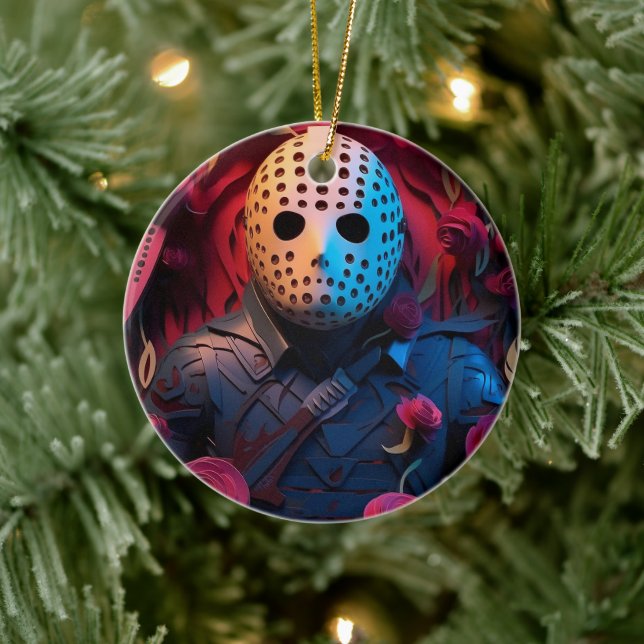 3D Horror Christmas Ceramic Tree Decoration (Tree)