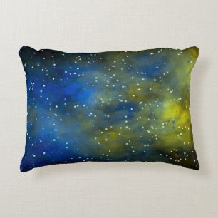 3D illustration, modern background illustration, f Decorative Cushion