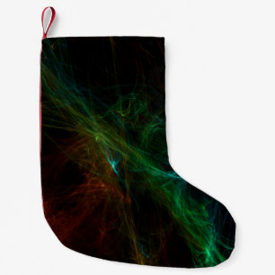3d illustration of energy and emotion of color. My Small Christmas Stocking