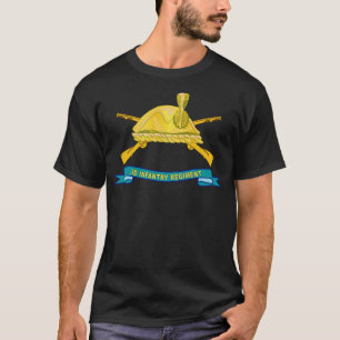 3d Infantry Regiment DUI w Br Ribbon X T-Shirt