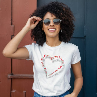3D John 3:16 Red Heart T-Shirt