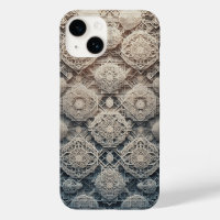 3D Layered Geometric Carving Phone Case Intricate