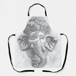 3d Lord Ganesha - Om Apron