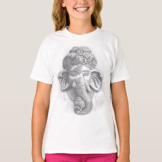 3d Lord Ganesha - Om T-Shirt
