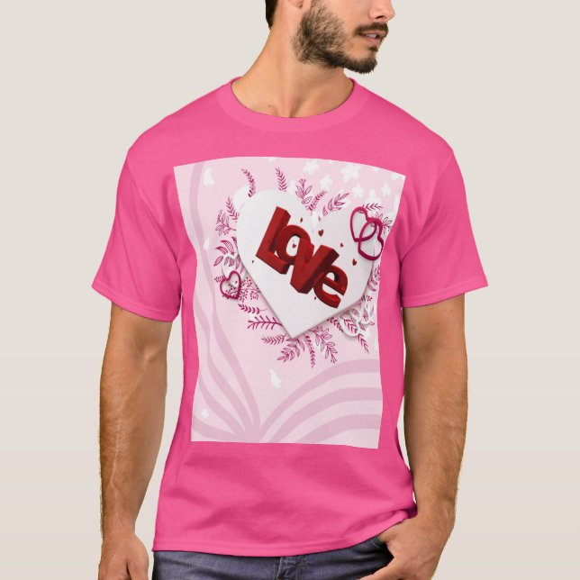3D love  T-Shirt (Front)