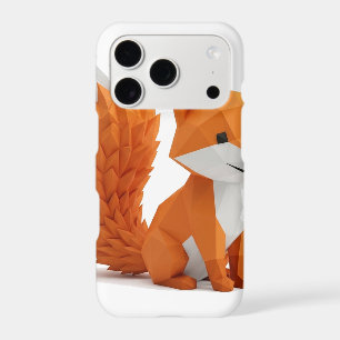 3D Low-Poly Fox iPhone Case