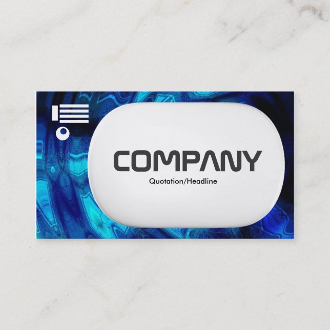 3d Lozenge - Roman Bath Business Card (Front)